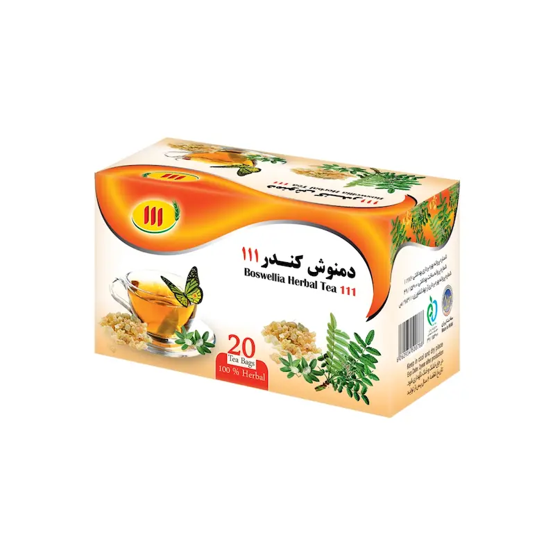 کندر دمنوش کندر ۱۱۱ - تیبگ 20 عددی - تصویر 1