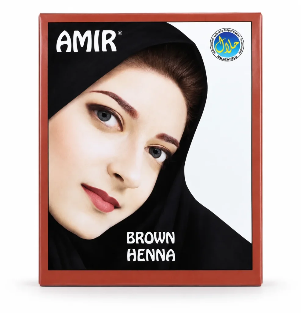 حنا هندی قهوه ای امیر